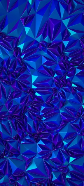 Blue Geometric Pattern 3