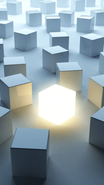 Shining Hexagon Among Cubes