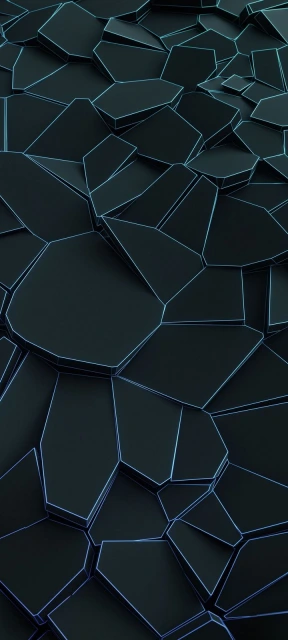 Black Blue Blocks Background