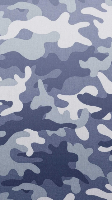 Blue Camouflage Pattern