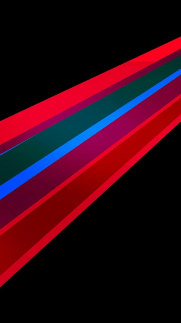 Red Blue Green Diagonal Stripes