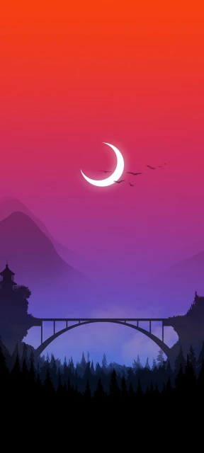 Vector Colorful Sky Background