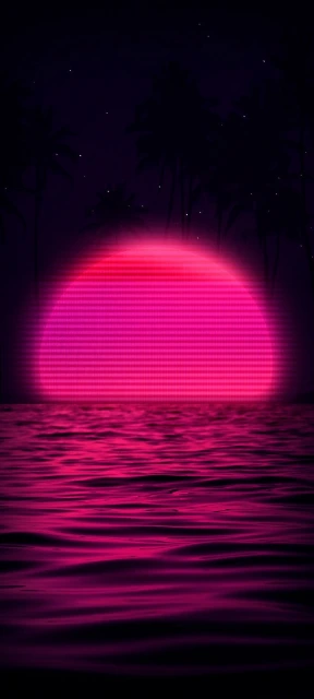 Vector Sunset Background
