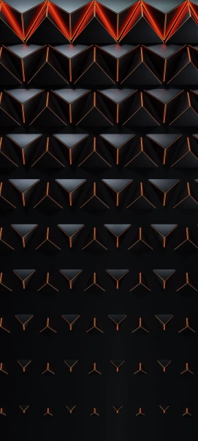 Black Geometric Pattern 3