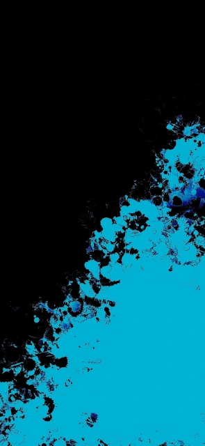 Blue Black Abstract Pattern