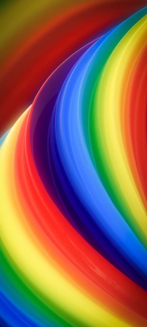 Rainbow Gradient Waves