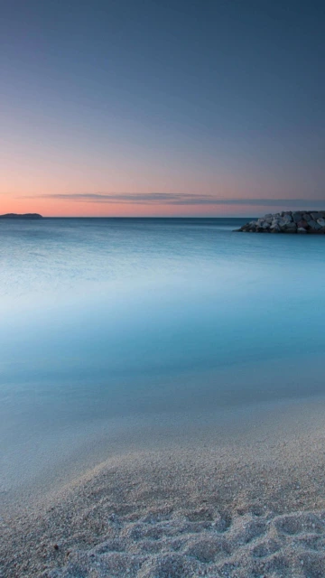 Smooth Beach Evening 4K