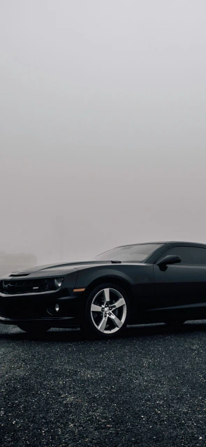 Black Car in Fog