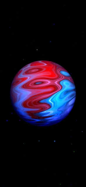 Colorful Planet Space Background