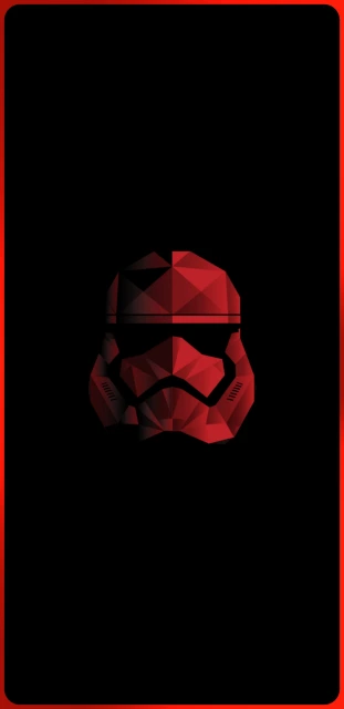 Red Stormtrooper Helmet