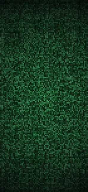 Pixelated Green Gradient Background