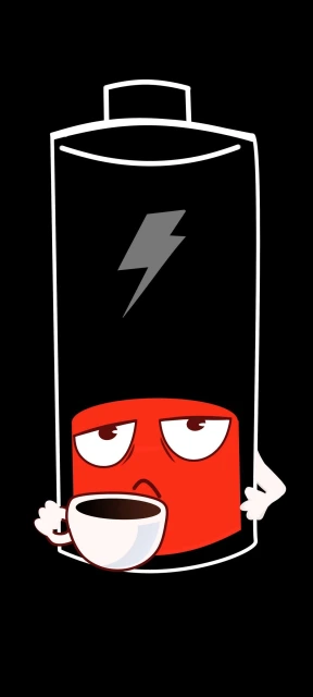 Battery With Coffee