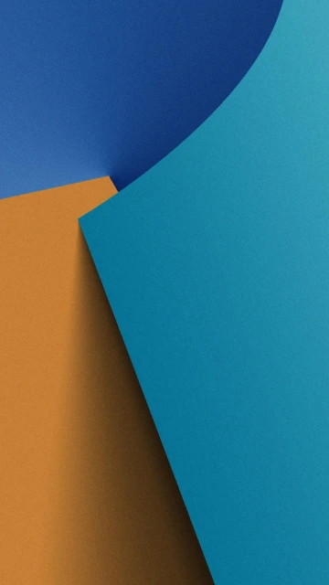 Blue and Orange Abstract Background