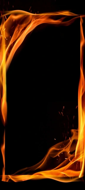 Fire Frame Background