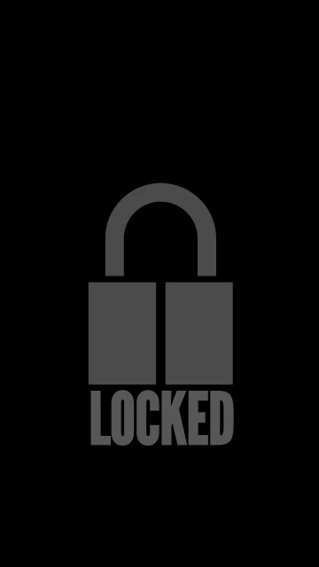 Locked Padlock Icon 2