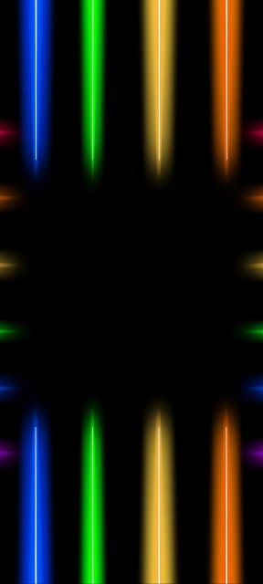 Neon Color Stripes Background