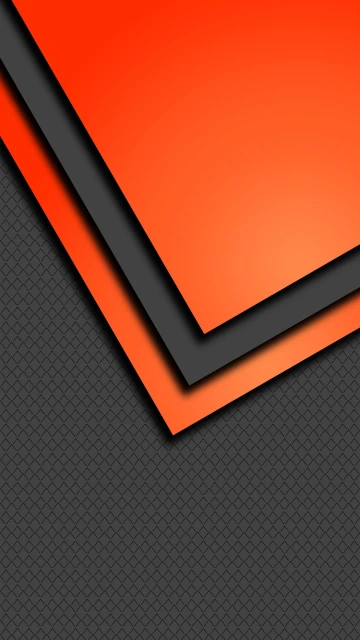 Orange Gradient Layered Material Background