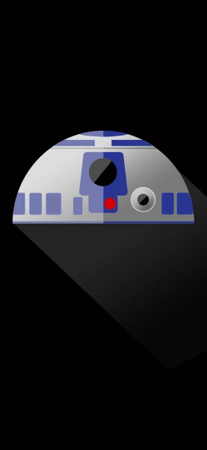 R2D2 Flat Tech Lock Screen