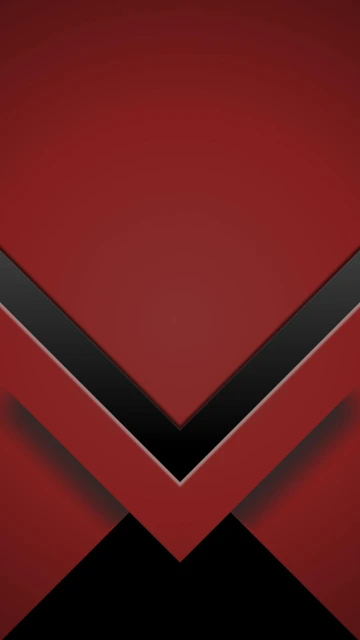 Red and Black Chevron Background