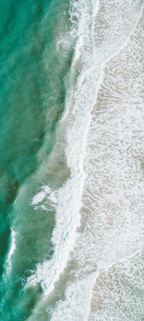 Aerial View of Ocean Waves 1