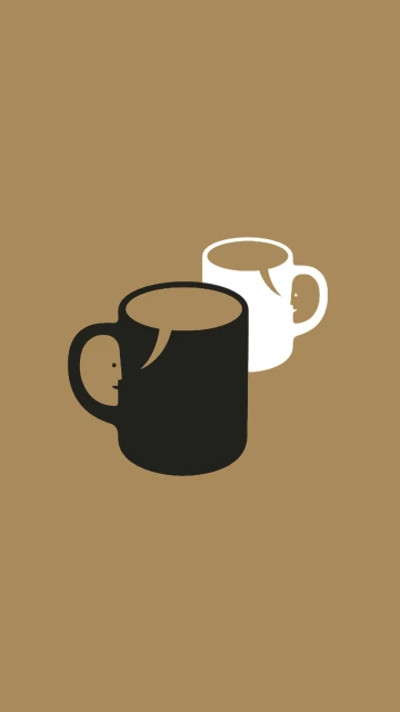 Coffee Mugs Talking