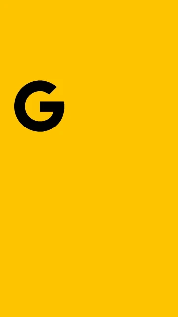 Google G Logo on Yellow