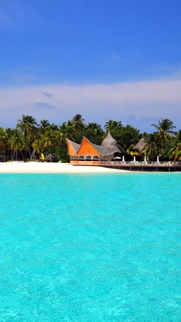 Maldives Tropical Beach Island