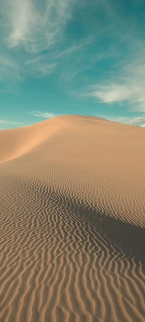 Sand Dunes With Ripples