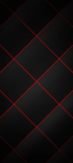 Black Background With Red Diamond Lines