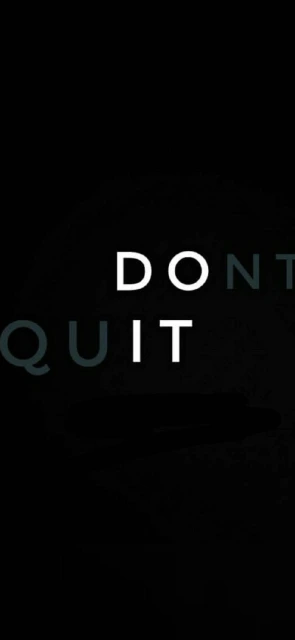 Don't Quit Motivational Background