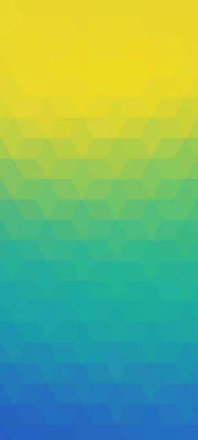 Gradient hexagonal pattern