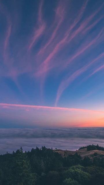 Mountain Sky Sunset