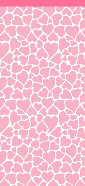 Pink heart pattern background
