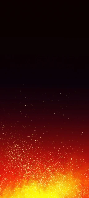 Sparks Rising From Fire