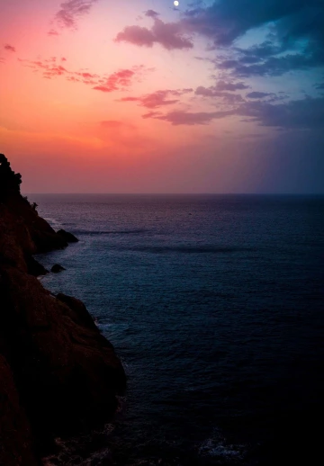 4k Dark Sunset