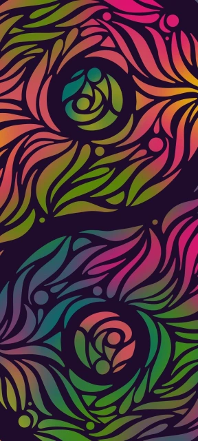 Colorful Abstract Vector Wallpaper