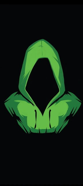 Green Invisible Man Hoodie