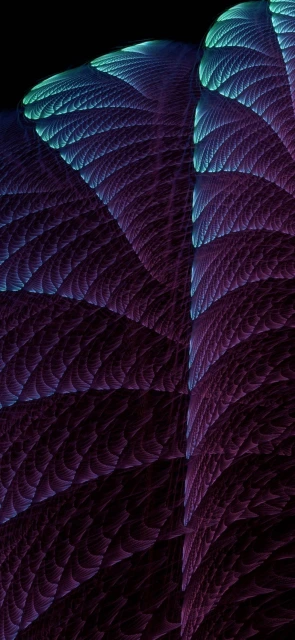 Purple and blue abstract fractal pattern