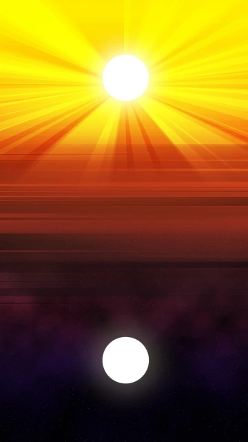 Sunrise Sunset Abstract
