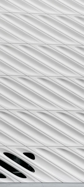 White Textured Facade Panels