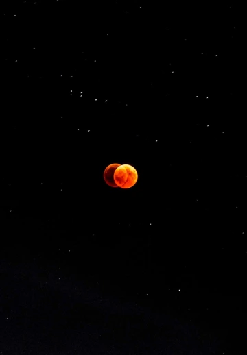 Amoled Red Moon Eclipse