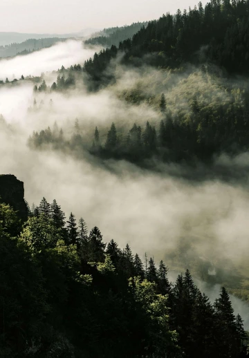 Cloudy Mountains