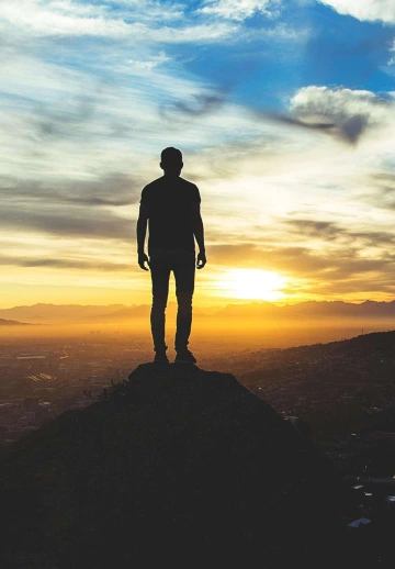 Men At Sunset