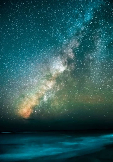 Nigth View Of Starry Sky
