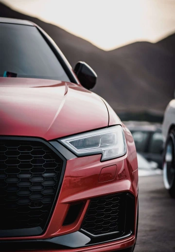 Red & Black Sports Car
