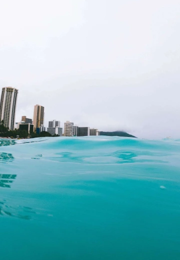 Water Waves In Beach