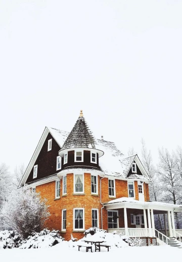 Winter Snow House