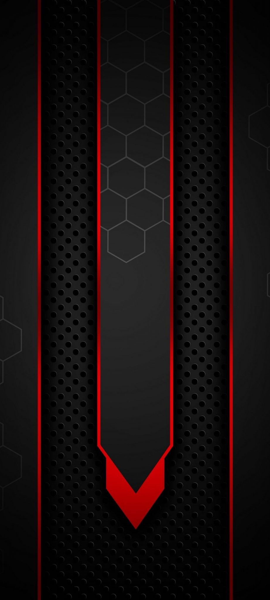 Red Black Abstract Phone Wallpaper