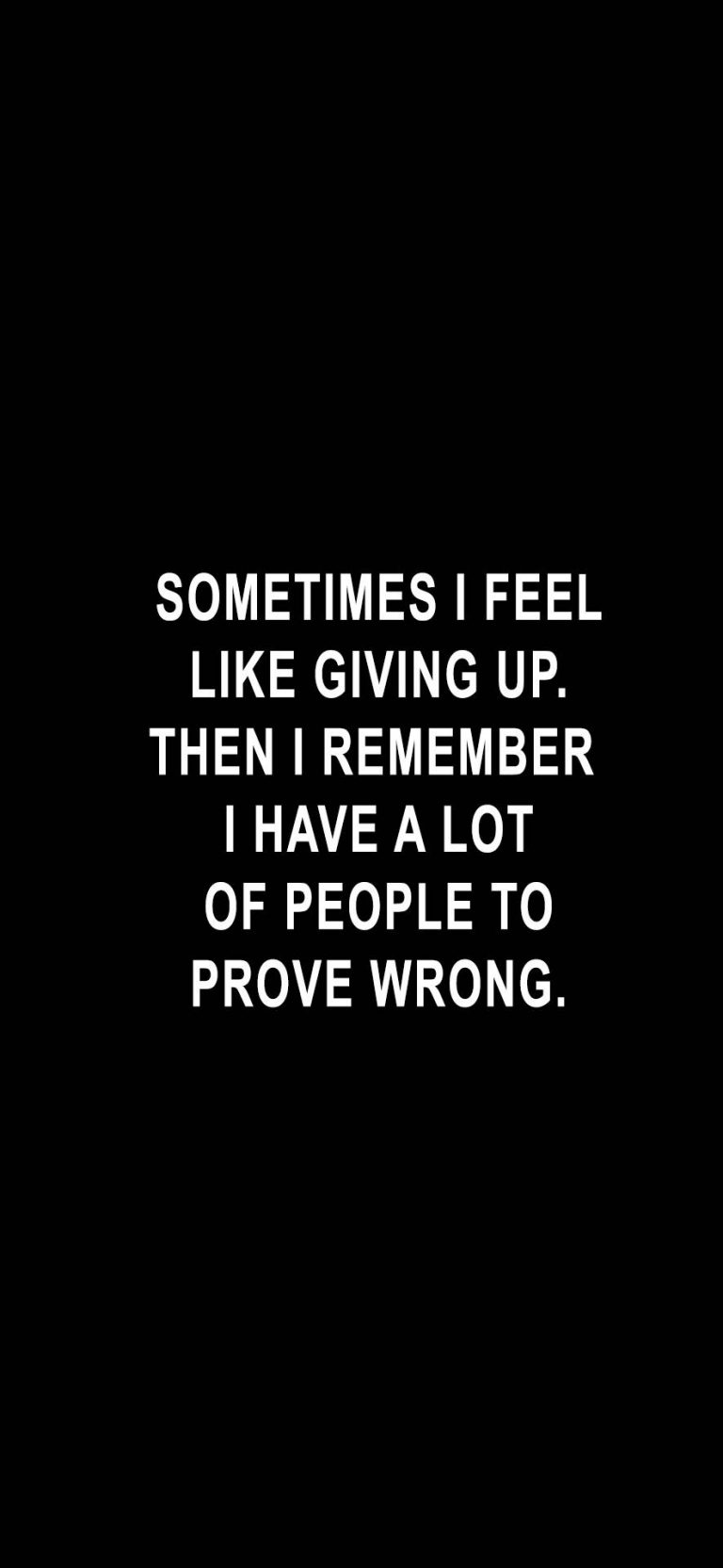 Prove People Wrong Motivational Wallpaper
