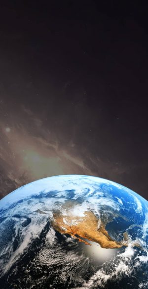 Land to space wallpapers for iPhone